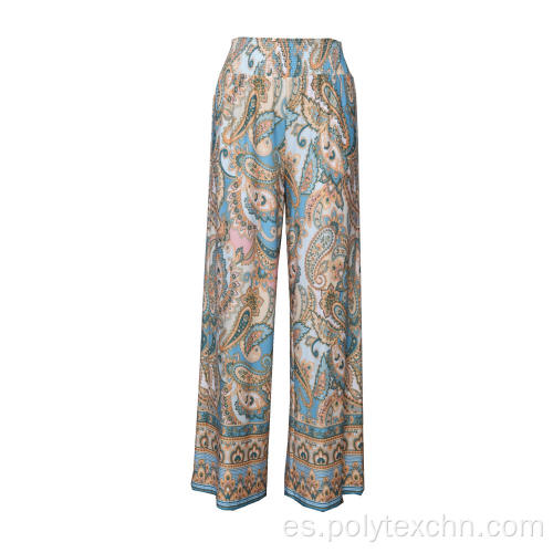 Pantalones holgados holgados de mujer